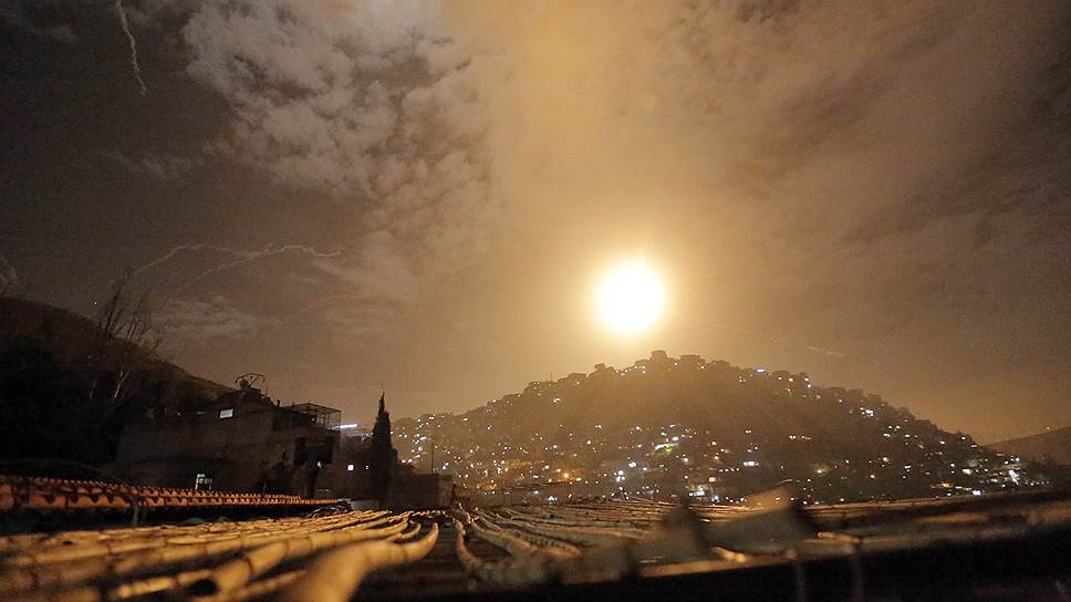 On the night of Monday, Israel inflicted the most powerful air strike on the territory of Syria since May 2018