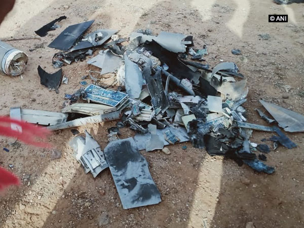Pakistani drone which was shot down in Gujarat