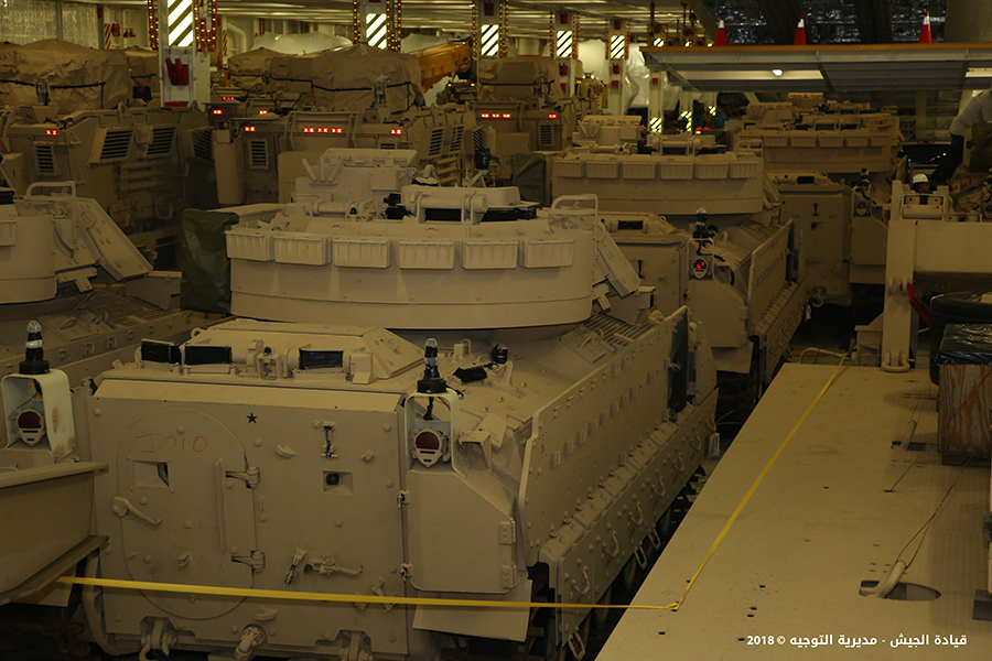 Lebanese Army Receives More Infantry Fighting Vehicles From United States (Photos)