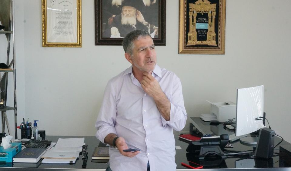 Tal Dilian in Intellexa's Cyprus office