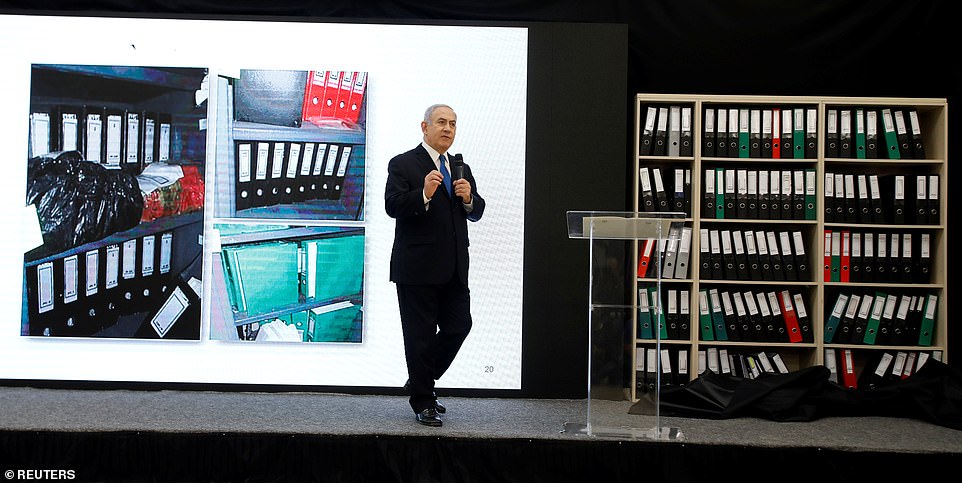 In April 2018, Israeli Prime Minister Benjamin Netanyahu revealed Israeli operatives launched a daring raid on a compound in Tehran and retrieved thousands of documents pointing to an Iranian nuclear programme