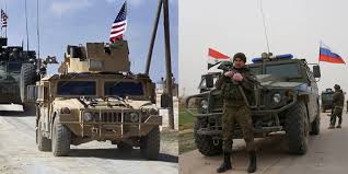 Image result for us army vs russian army in syria