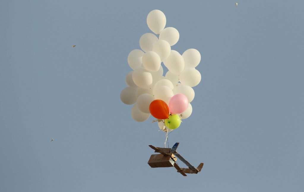 Image result for balloon gaza