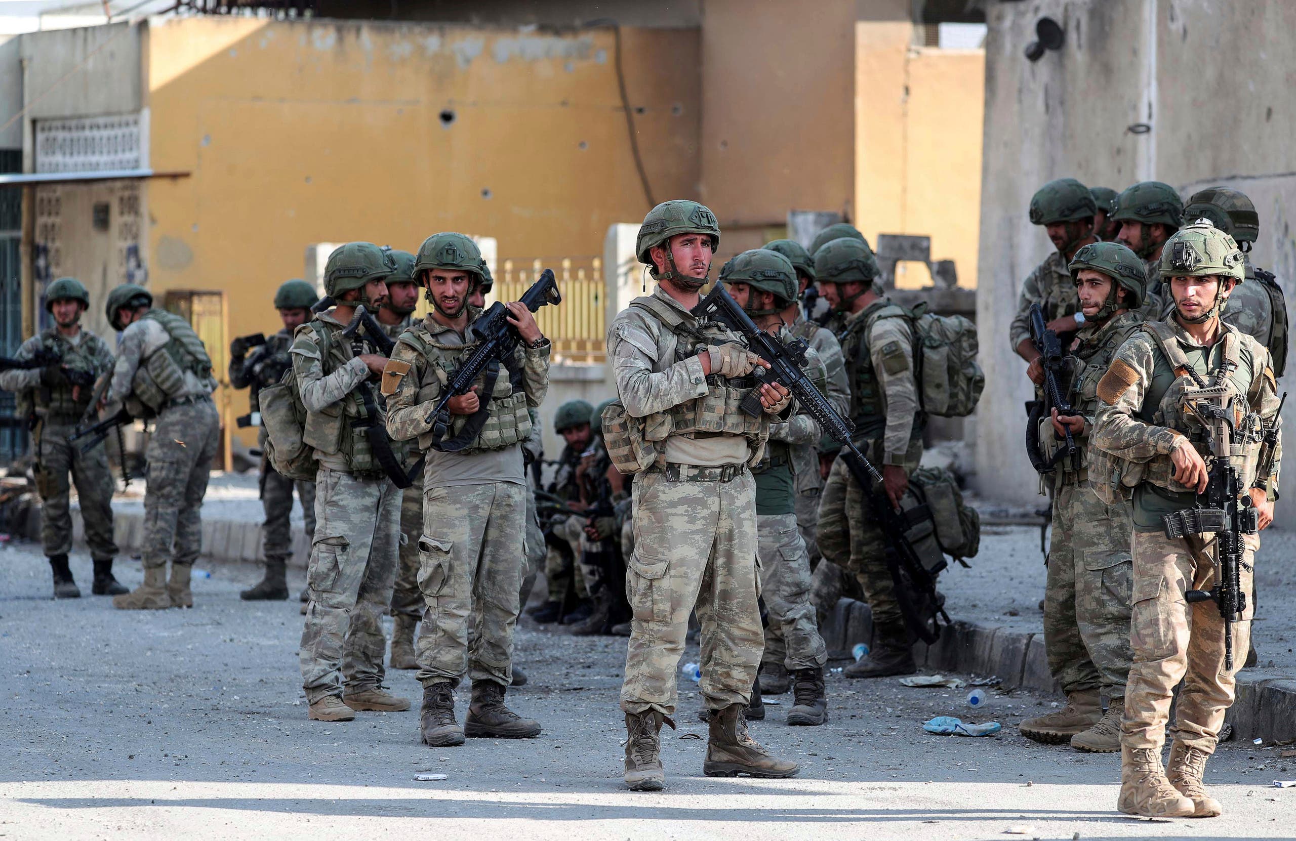 חיילים טורקים בסוריה