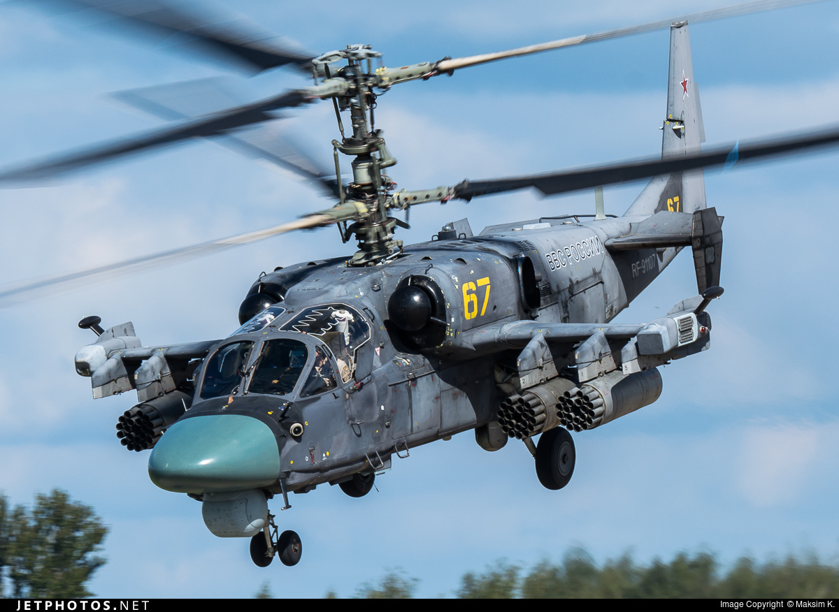 RF-91107 | Kamov Ka-52 Alligator | Russia - Air Force | Maks ...