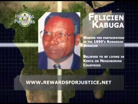 Rewards For Fugitives: Felicien Kabuga - YouTube