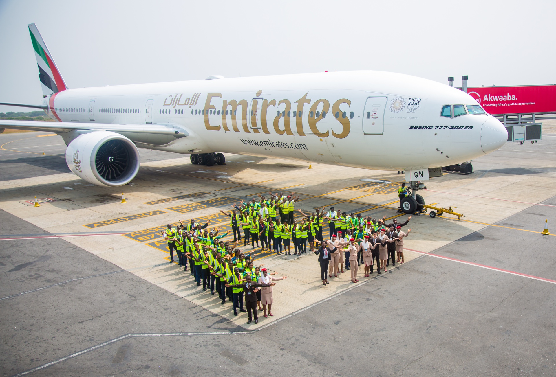 Emirates Celebrates 15 years of Connecting Ghana to the World