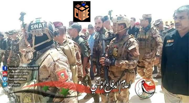 דיווח ערבי: תמונות מהסיור של קצינים סורים ועיראקים במעבר... | חמ״ל