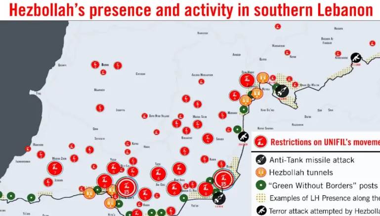 ישראל למועצת הביטחון: חיזבאללה משבש את המשימה של יוניפי"ל