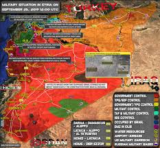 Military Situation In Syria On September 25, 2019 (Map Update)