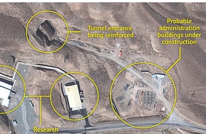 صور جوية تكشف إخفاء إيران آثار تجارب نووية في "بارشين" (صور)