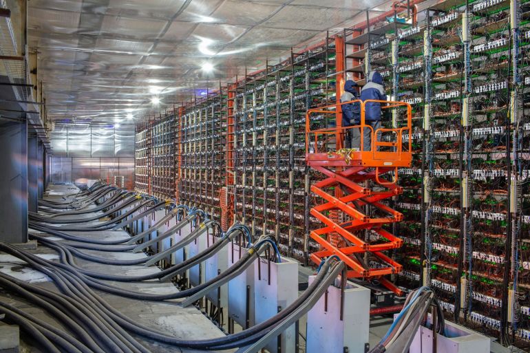 China crackdown forces crypto mining operators to end operations | Business  and Economy News | Al Jazeera