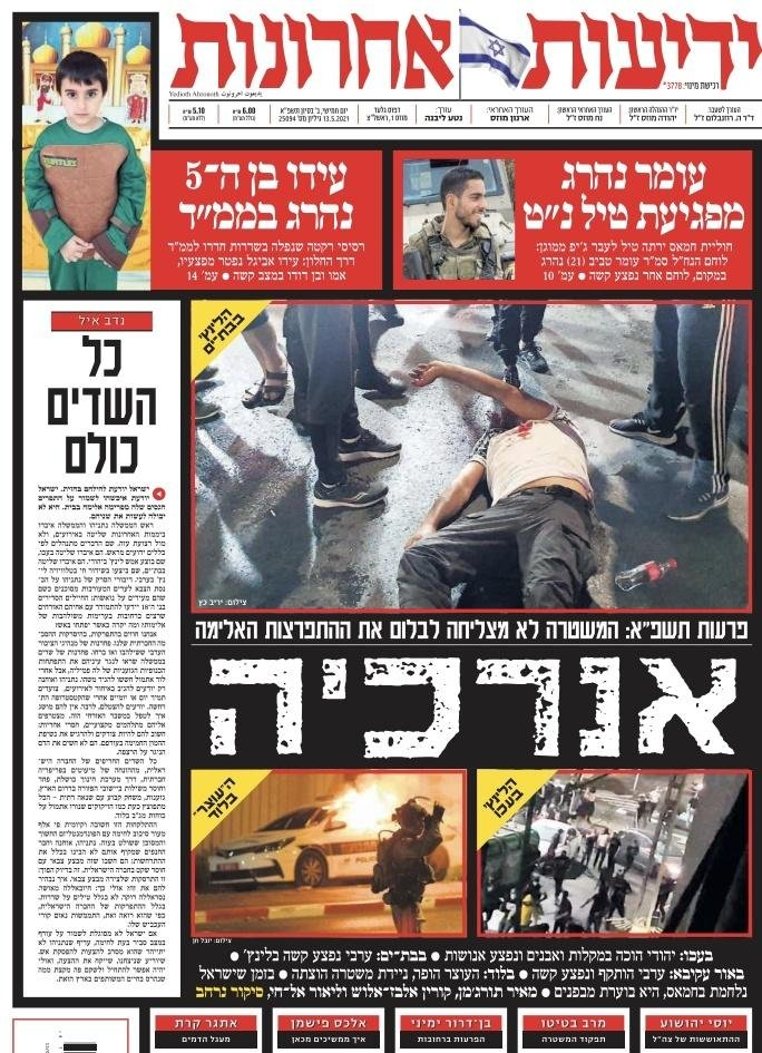 הסימטריה השקרית שבסיקור מאורעות תשפ"א - פרספקטיבה