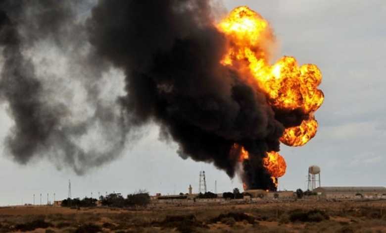 انفجار في أنابيب النفط جنوبي إيران (فيديو) - السياسي