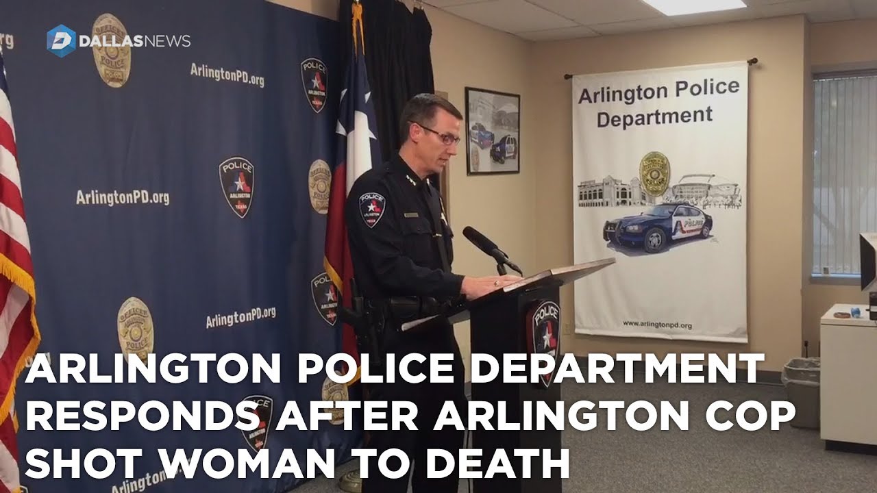 Body-cam footage shows Arlington officer fatally shooting woman as he fires  at dog