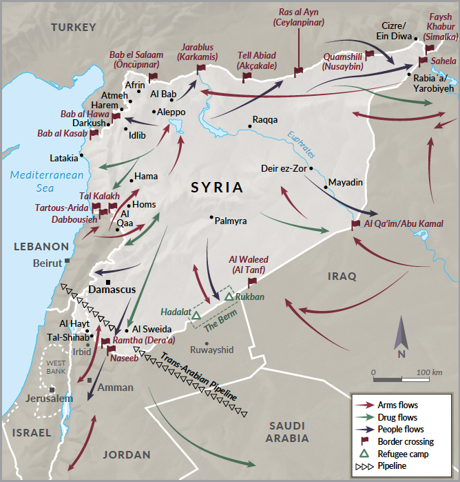 مخدّرات وسلاح ونساء... كيف أصبحت بلاد الشام جنّة التهريب في العالم؟ - رصيف 22