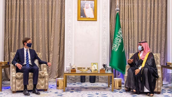 Saudi Arabia's Crown Prince, Jared Kushner discuss regional peace process | Al Arabiya English