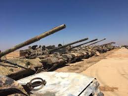 South Syria: more spoils made from Rebels in Daraa (some in Busra Harir),  including T-55s, T-72s, BMP(s) and Shilka. Also the APILAS anti-tank  launcher (2nd pic, center). - syria.liveuamap.com