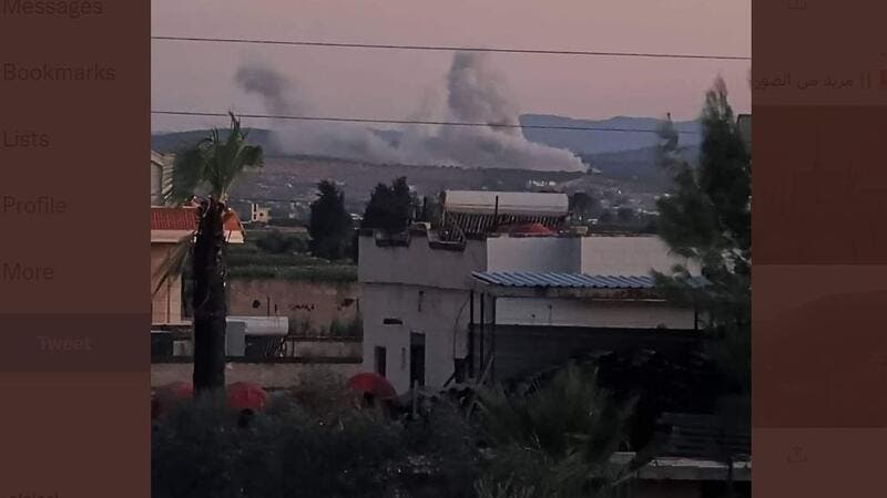 غارة اسرائيلية على شحنات اسلحة ايرانية الى حزب الله في طرطوس السورية