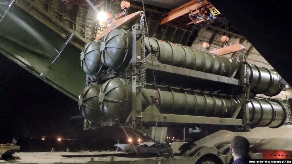 פריסת מערכת S-300 בבסיס חמימים בסתיו 2018