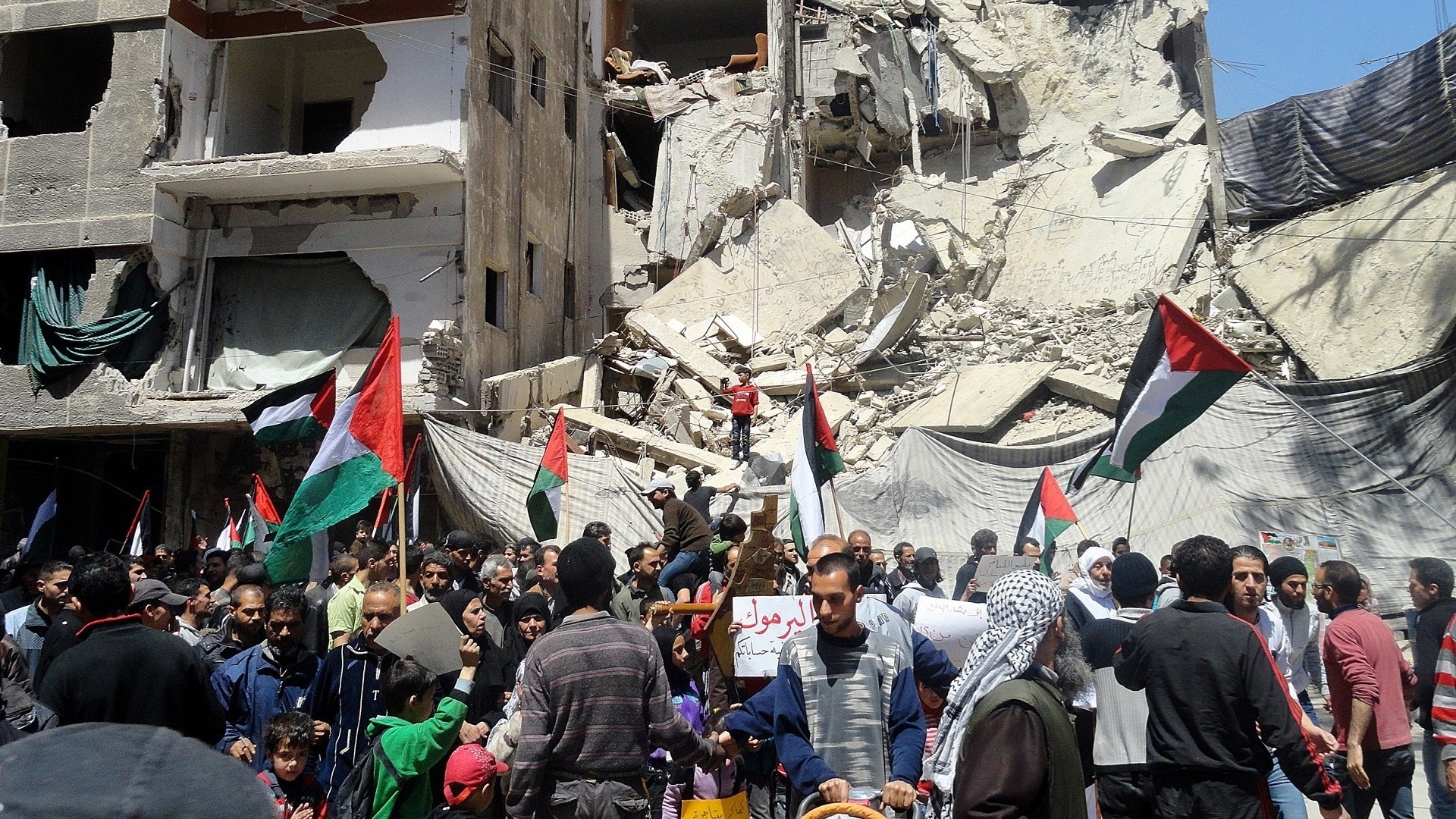 ארגון זכויות אדם חושף הגירה של 200,000 פלסטינים מסוריה