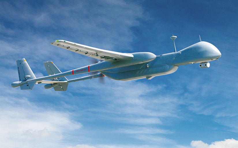 MALE UAV: the Heron TP is a multi role, advanced, long range UAS