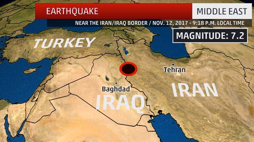 At Least 6 Dead After 7.2 Magnitude Earthquake Strikes Near Iran, Iraq  Border | The Weather Channel