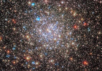 "האבל" חשף צביר כדורי של עשרות אלפי כוכבים ליד מרכז הגלקסיה שלנו