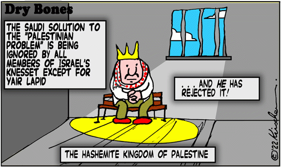 Lapid rejects Hashemite Kingdom of Palestine solution – J-Wire