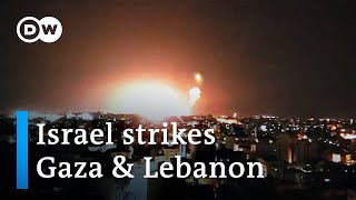 Israel says it hit Hamas targets in Gaza and Lebanon | DW News - YouTube