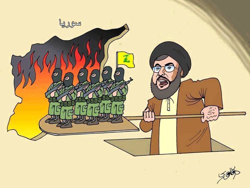 حزب الله" في المحرقة السورية
