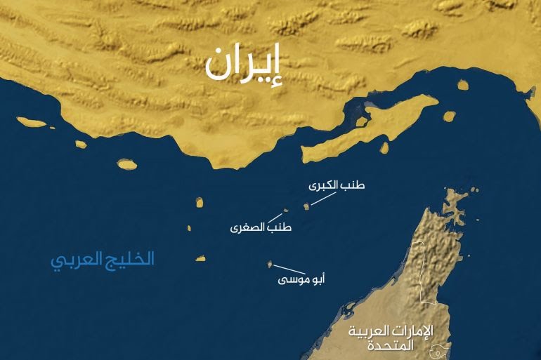 טהראן מתכוונת לאכלס את האיים הללו בהוראת המנהיג העליון האיראני עלי חמינאי