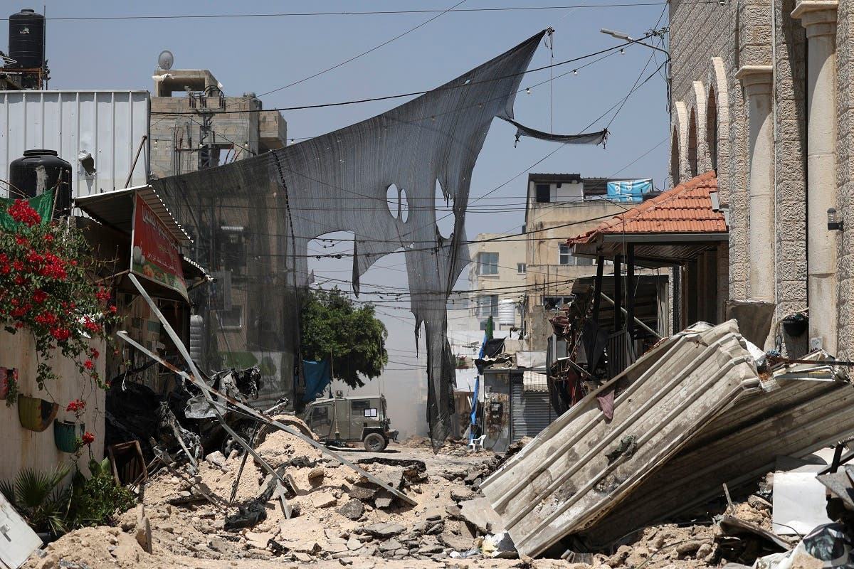 חלק מההרס שהותיר המבצע הישראלי בג'נין
