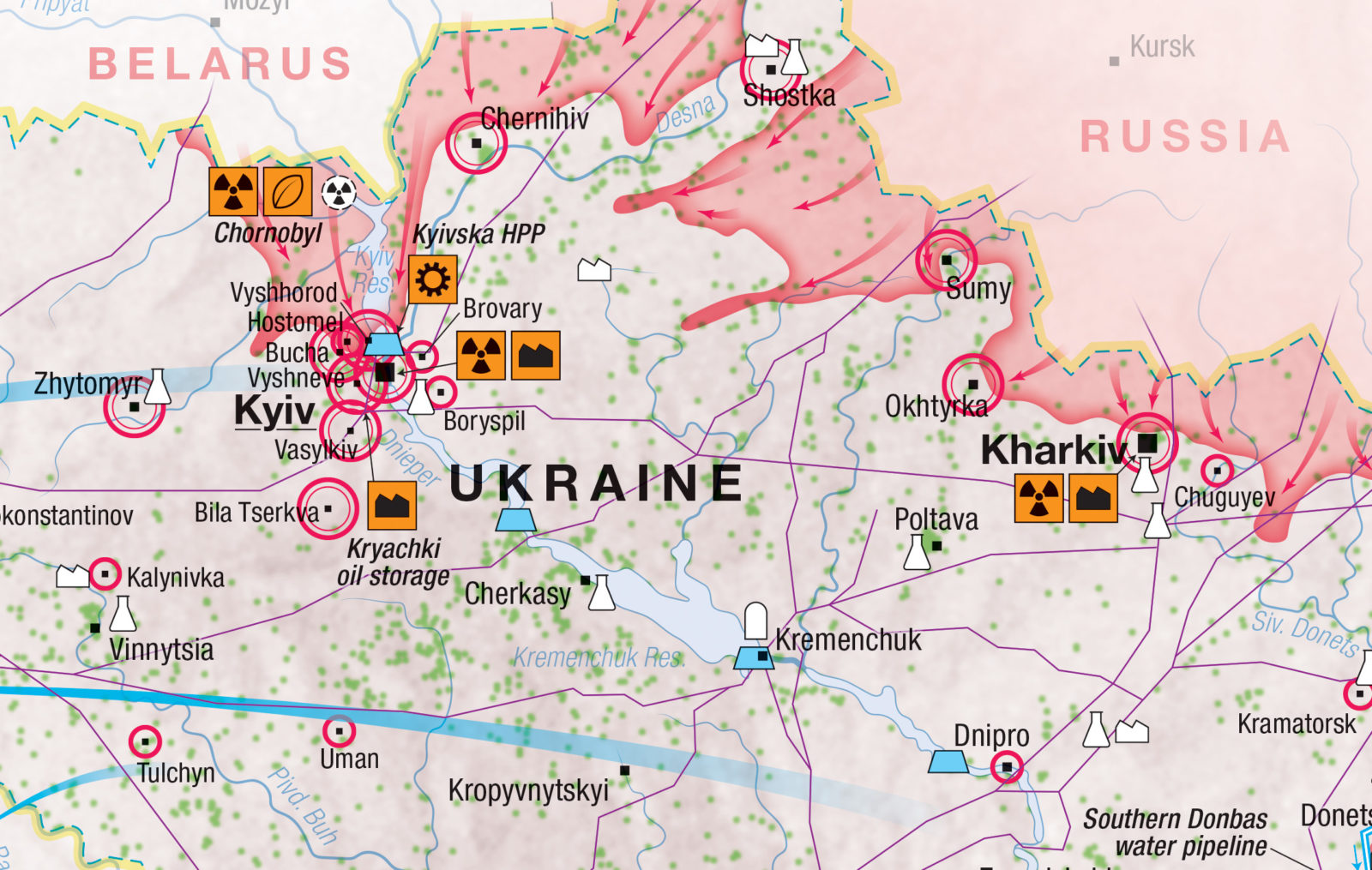 Situation Map: War on Ukraine | Zoï Environment Network
