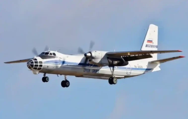 מטוס סיור רוסי טס מעל בסיסי ארה"ב בסוריה