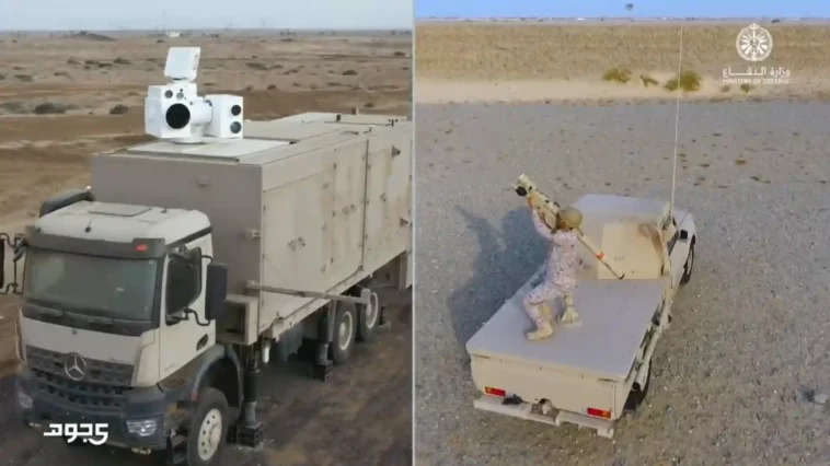 מערכת הלייזר Silent Hunter מופיעה בכוחות ההגנה האווירית המלכותית של סעודיה